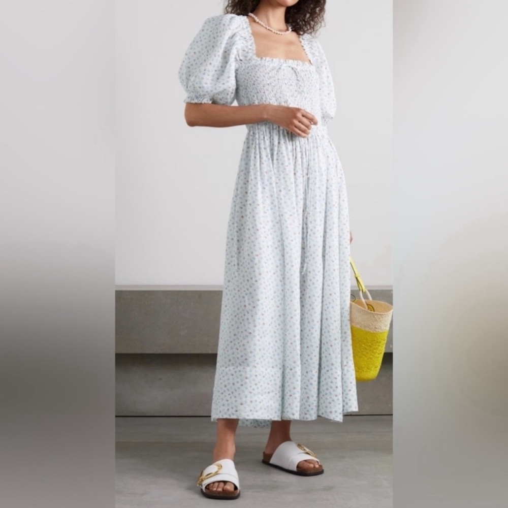 Doen Shirred Maxi Dress